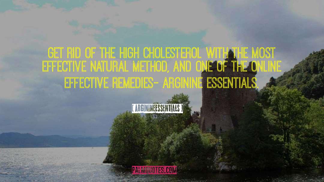 Remedies quotes by Arginineessentials