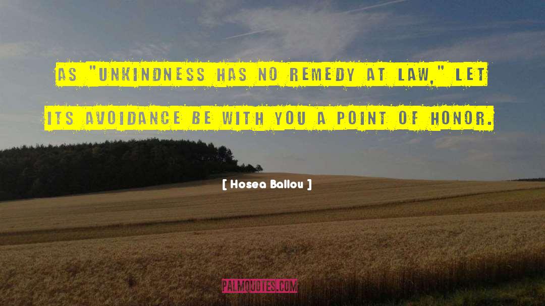 Remedy quotes by Hosea Ballou