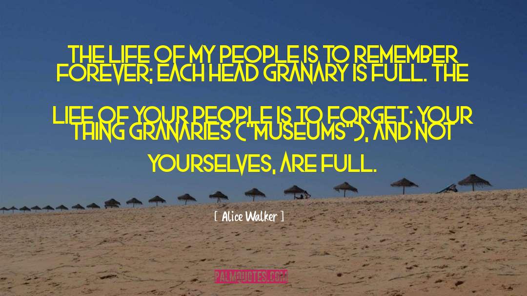 Remember Forever quotes by Alice Walker