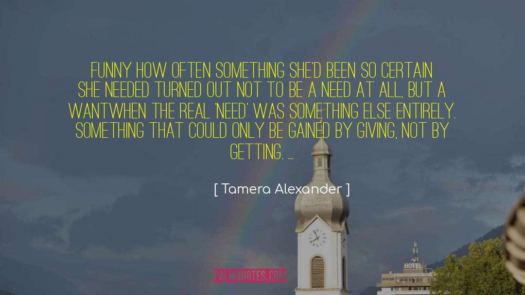 Remember Something quotes by Tamera Alexander