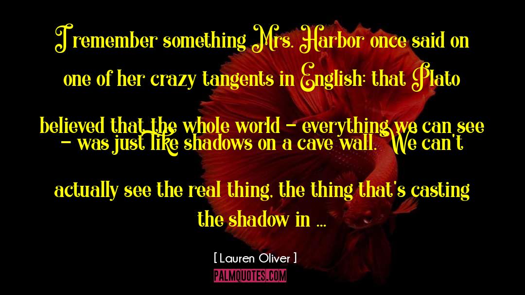 Remember Something quotes by Lauren Oliver