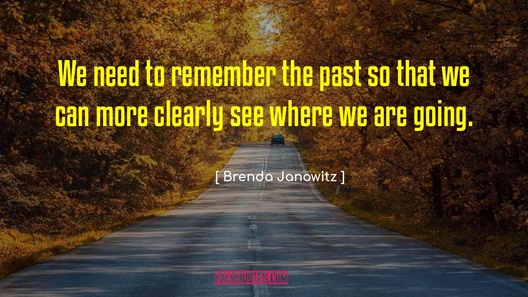 Remember The Past quotes by Brenda Janowitz