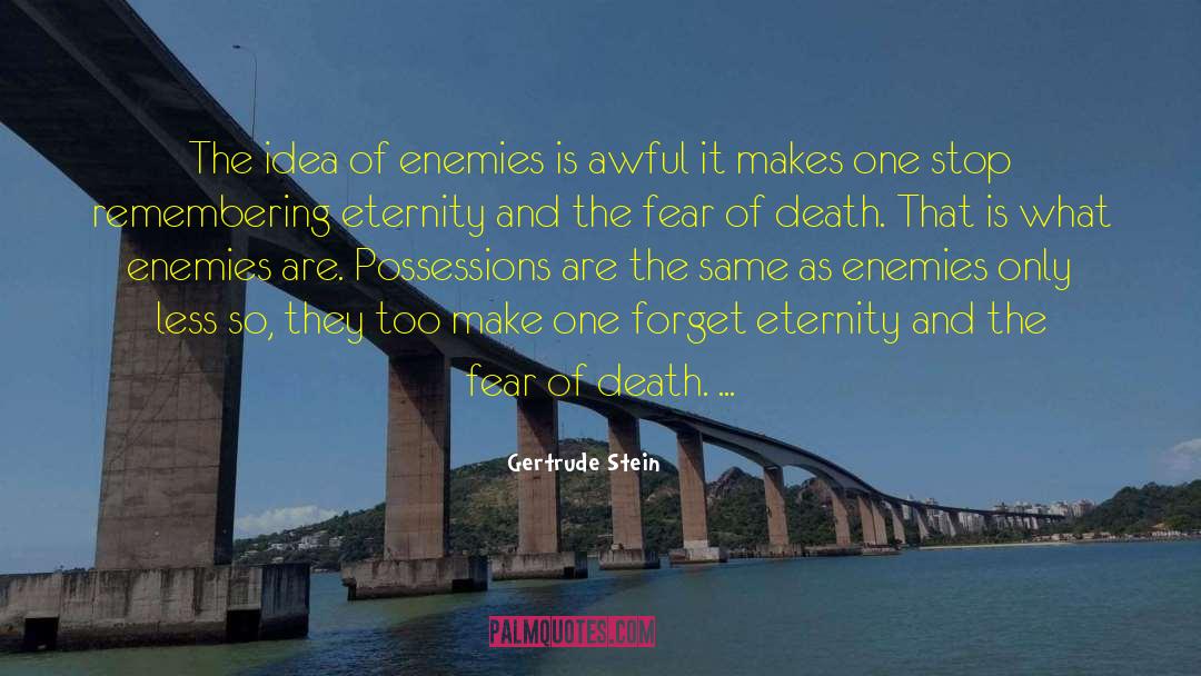 Remembering Death Anniversary quotes by Gertrude Stein