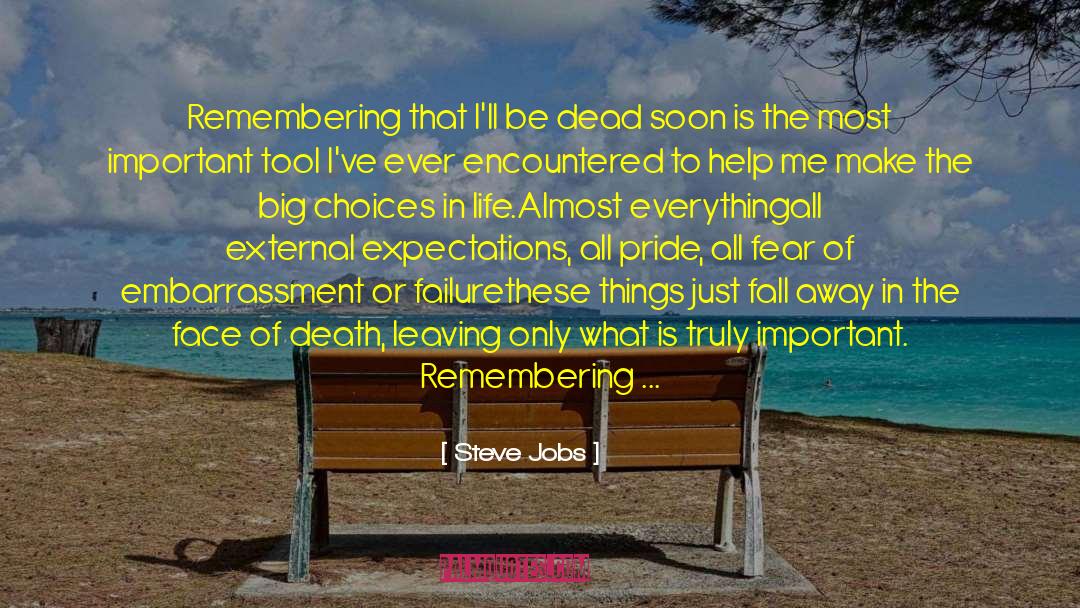 Remembering Death Anniversary quotes by Steve Jobs