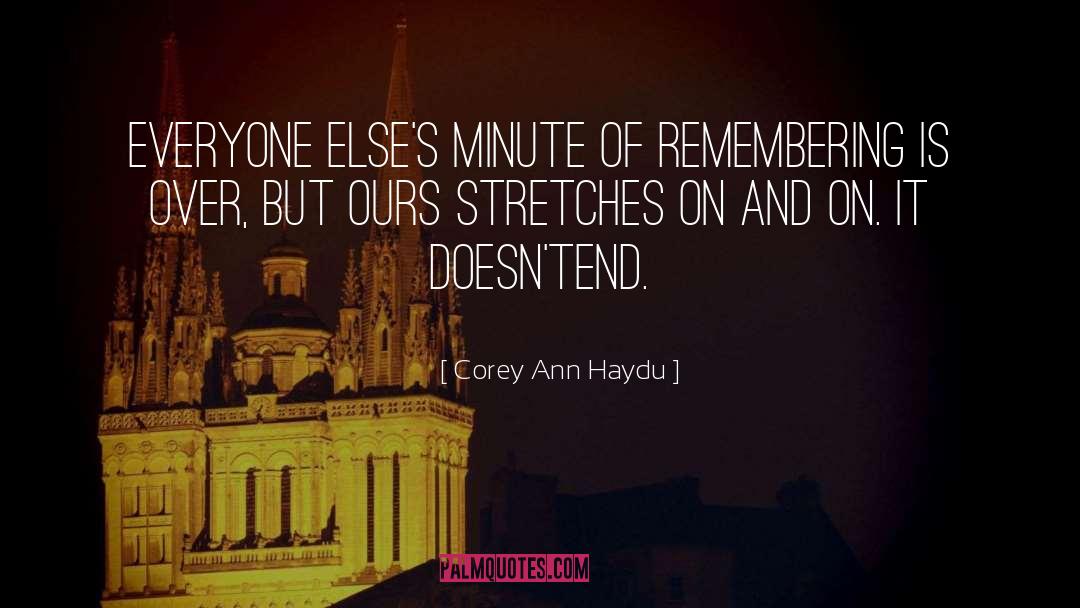 Remembering Her quotes by Corey Ann Haydu