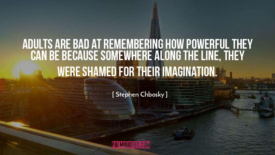 Remembering quotes by Stephen Chbosky