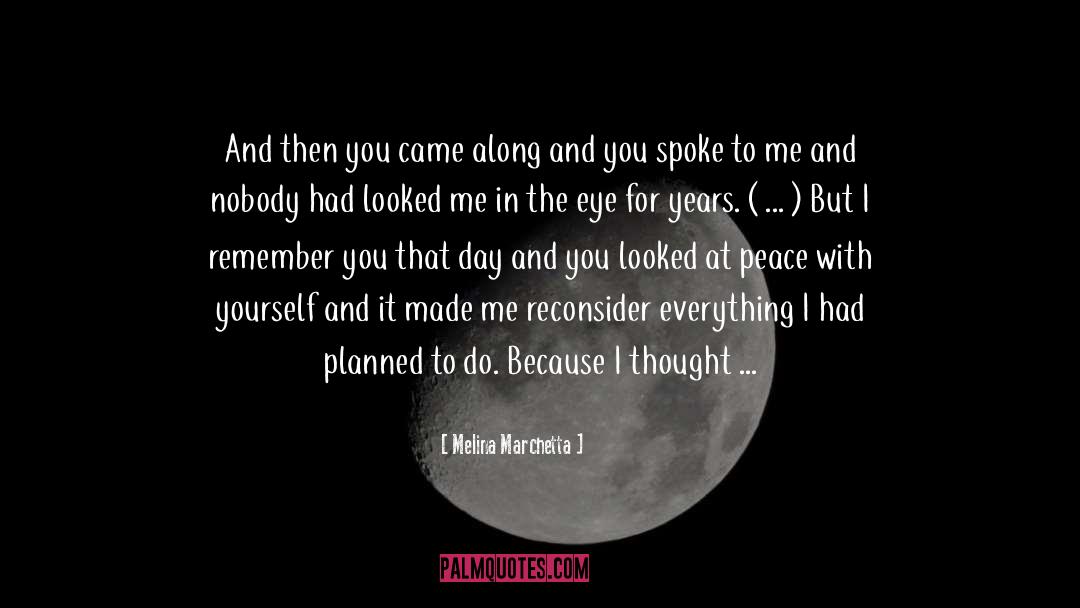 Remembers You quotes by Melina Marchetta