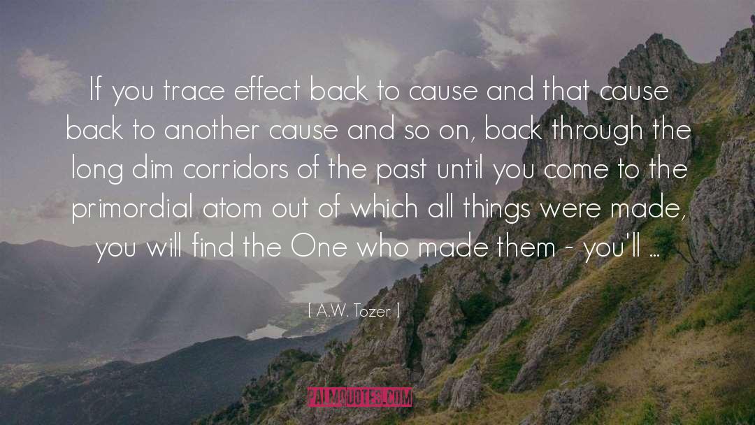Remembrance Of Things Past quotes by A.W. Tozer