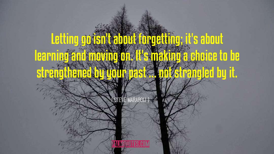 Rememebering Past Forgetting quotes by Steve Maraboli