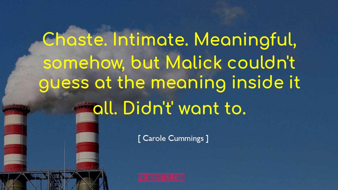 Remie Malick quotes by Carole Cummings