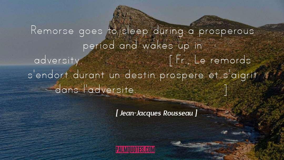 Remords quotes by Jean-Jacques Rousseau