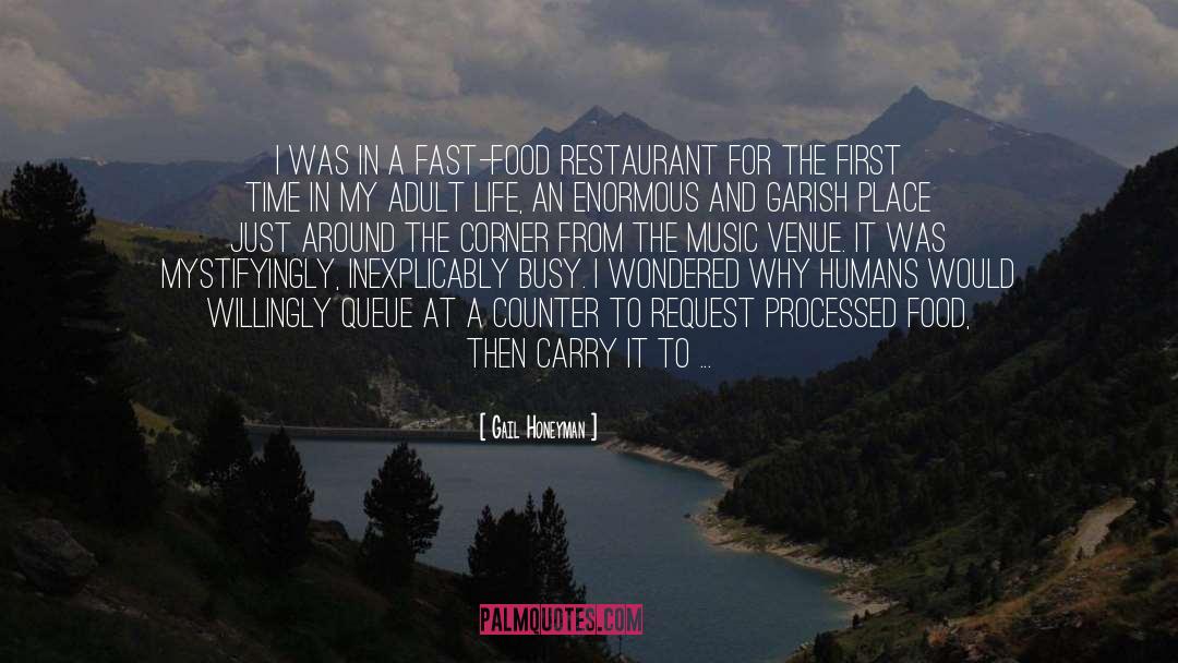 Remos Restaurant quotes by Gail Honeyman