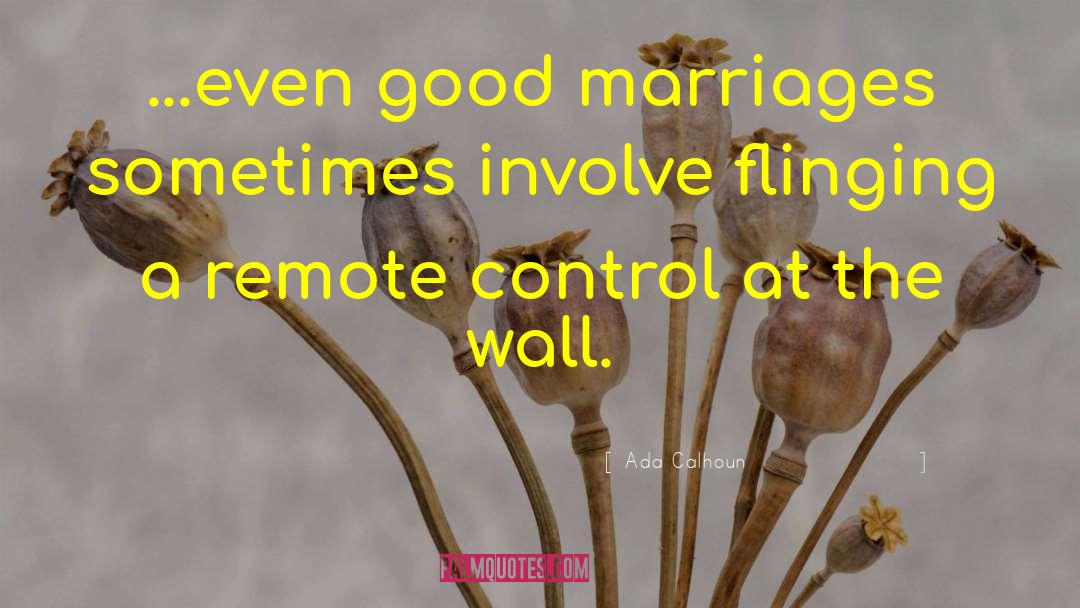 Remote Control quotes by Ada Calhoun