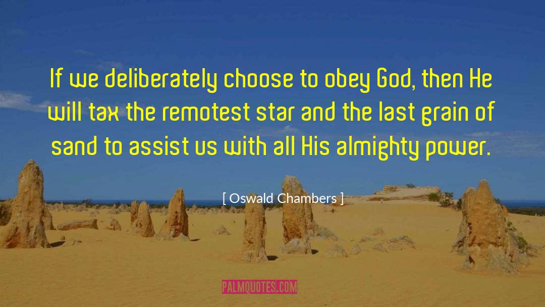 Remotest quotes by Oswald Chambers