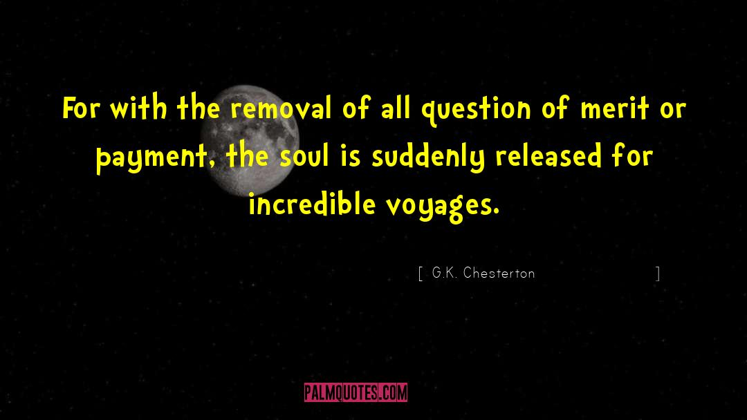 Removal quotes by G.K. Chesterton