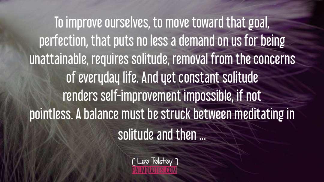 Removal quotes by Leo Tolstoy