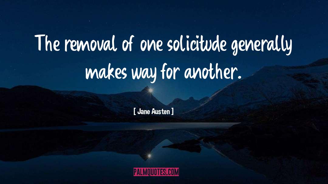 Removal quotes by Jane Austen