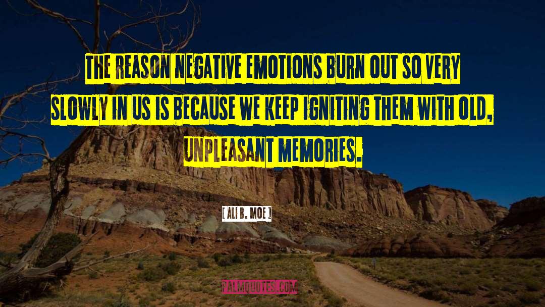 Remove Negativity quotes by Ali B. Moe