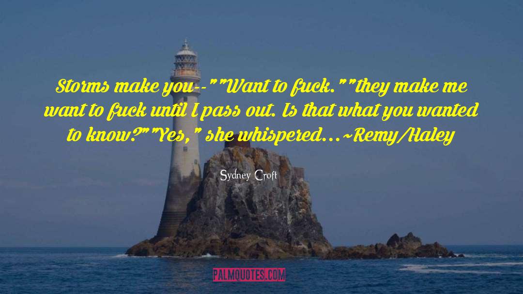 Remy quotes by Sydney Croft