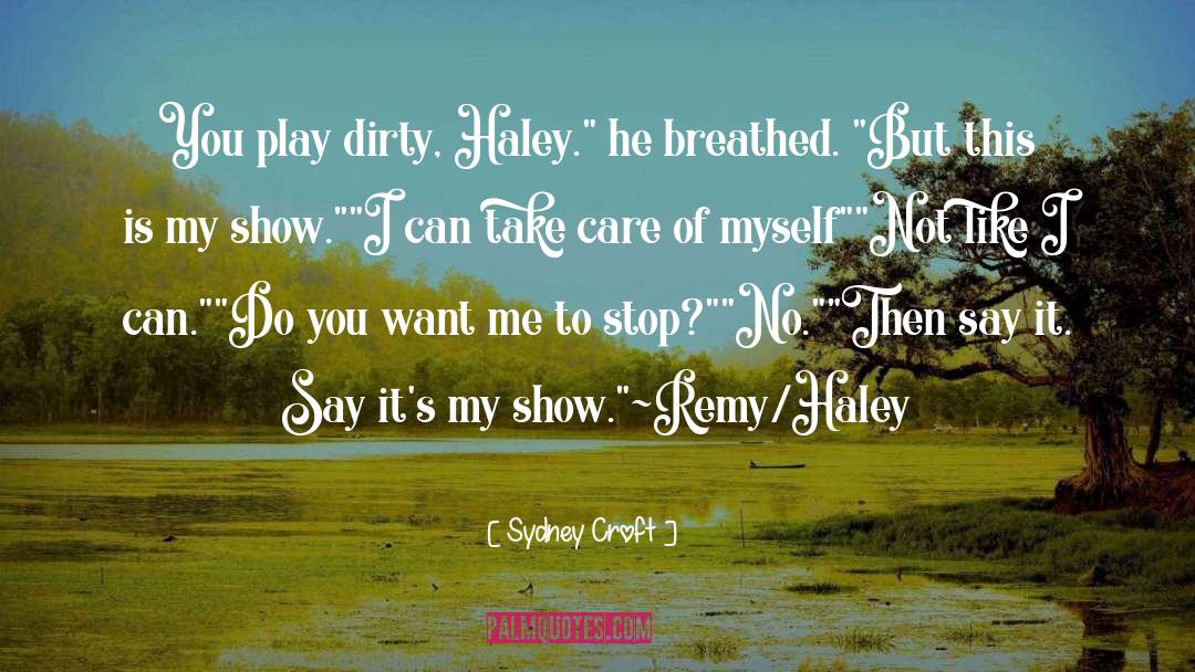 Remy quotes by Sydney Croft