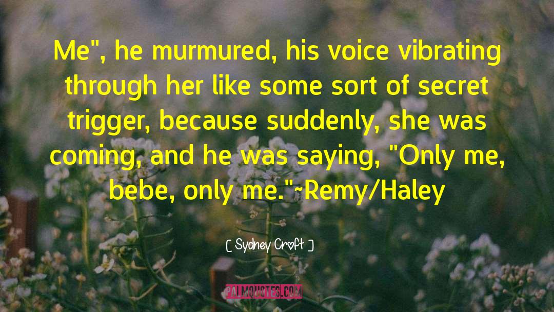 Remy quotes by Sydney Croft