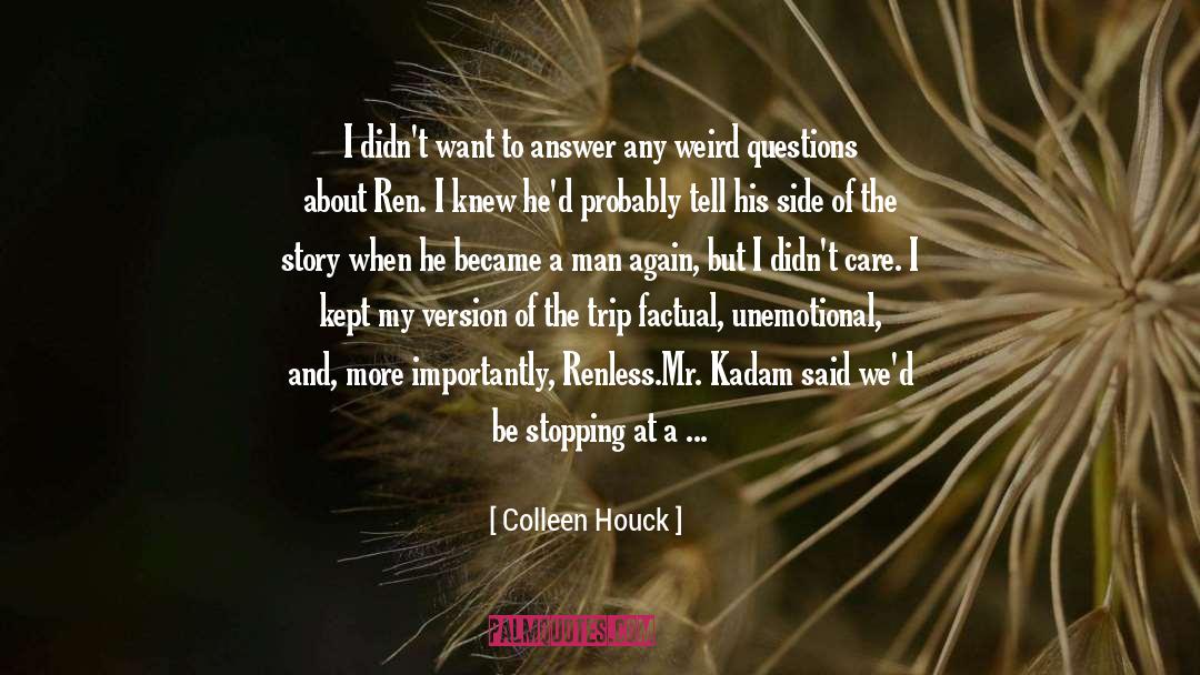 Ren Zano quotes by Colleen Houck