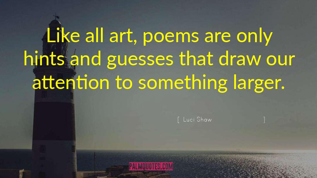 Renaissance Art quotes by Luci Shaw