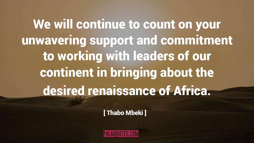 Renaissance Artist quotes by Thabo Mbeki