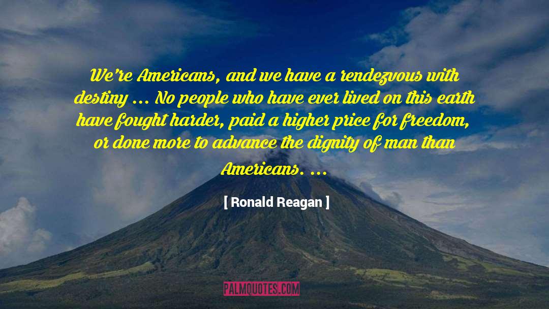 Rendezvous quotes by Ronald Reagan