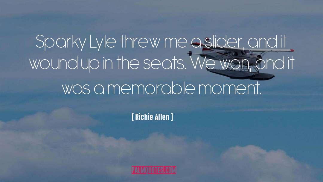 Renegade Memorable quotes by Richie Allen