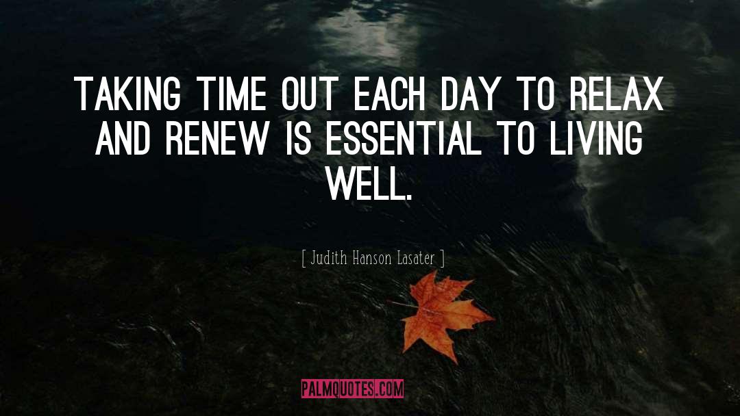 Renew quotes by Judith Hanson Lasater