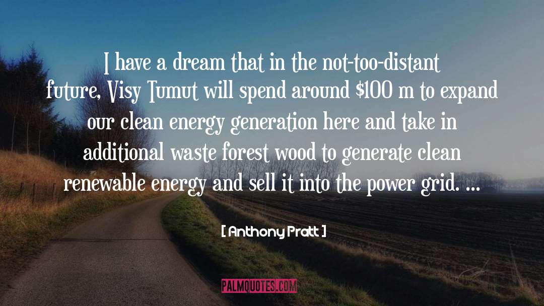 Renewable Energies quotes by Anthony Pratt