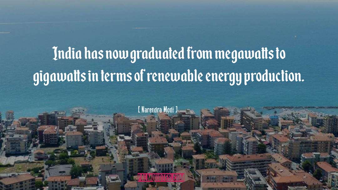 Renewable Energies quotes by Narendra Modi