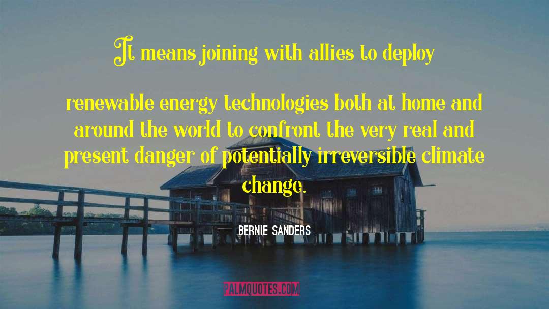 Renewable Energy quotes by Bernie Sanders