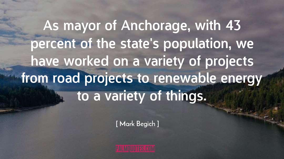 Renewable quotes by Mark Begich