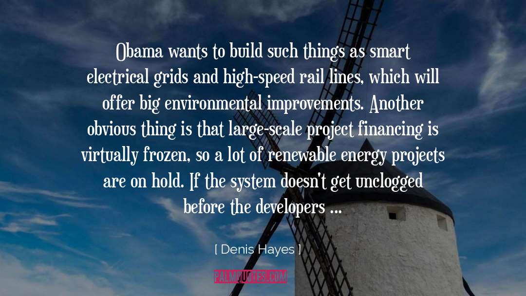 Renewable quotes by Denis Hayes