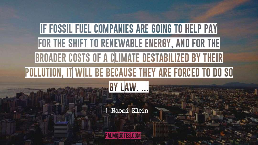 Renewable quotes by Naomi Klein
