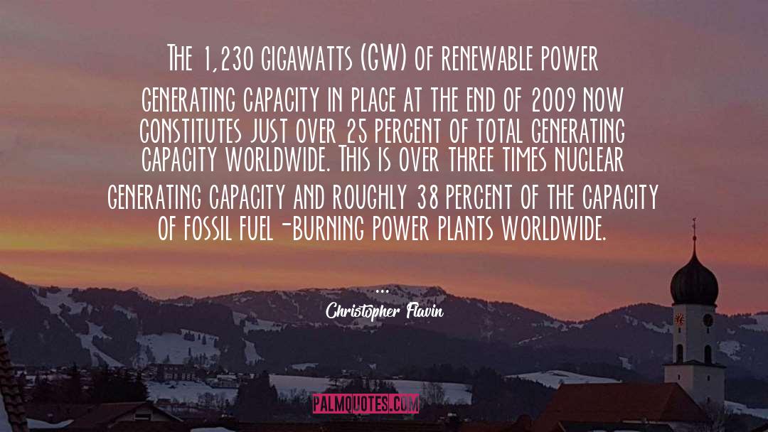 Renewable quotes by Christopher Flavin