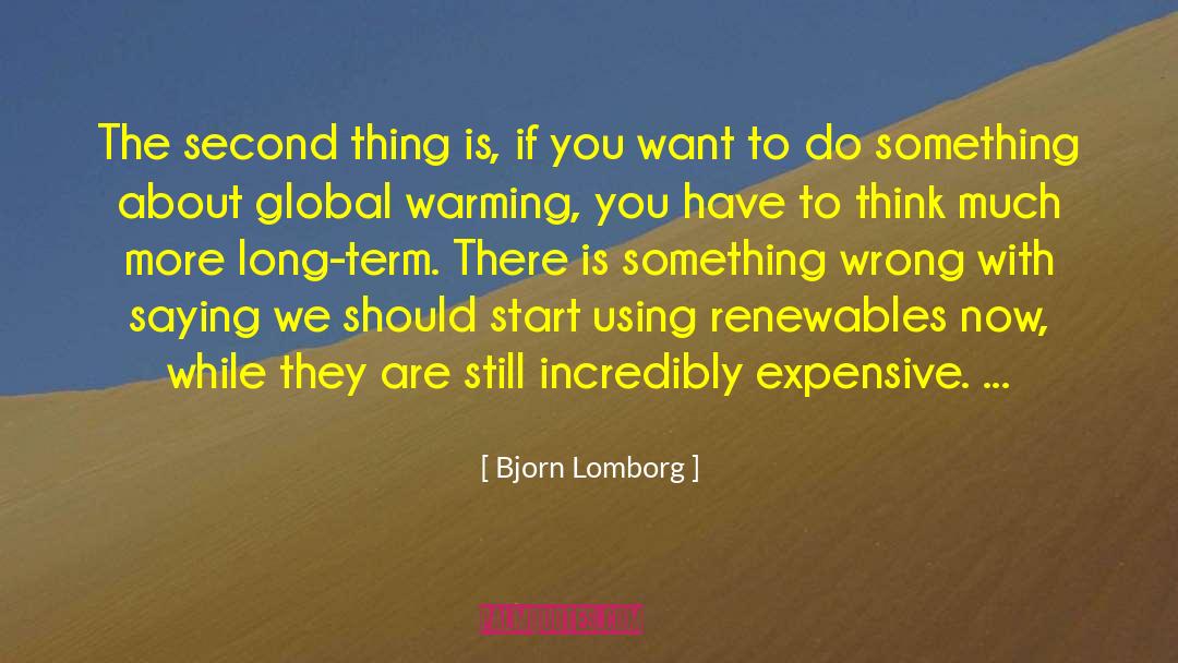 Renewables Global Status quotes by Bjorn Lomborg