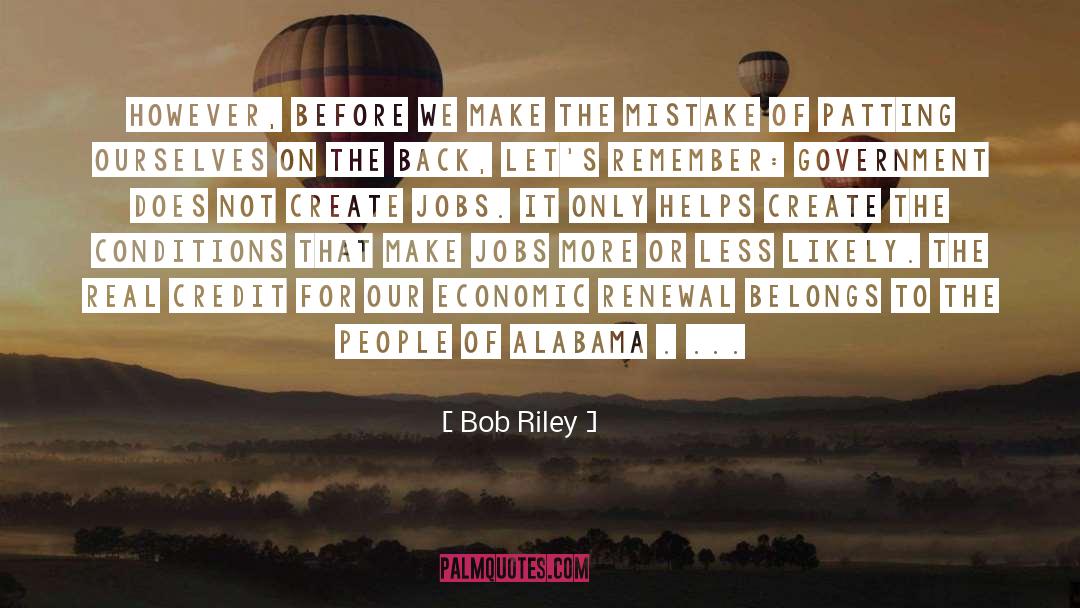 Renewal quotes by Bob Riley