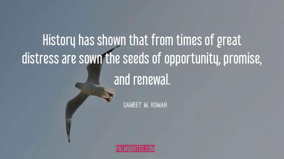 Renewal quotes by Sameet M. Kumar