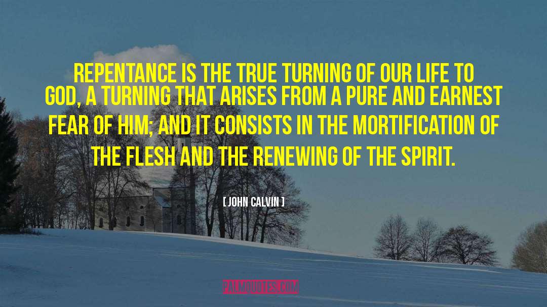 Renewing quotes by John Calvin