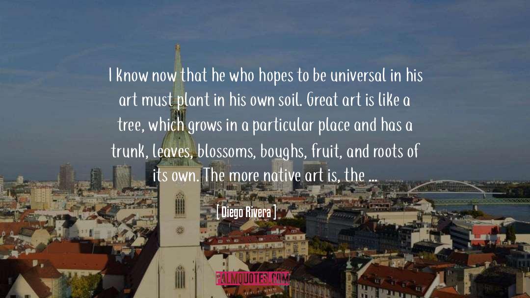 Renoir quotes by Diego Rivera