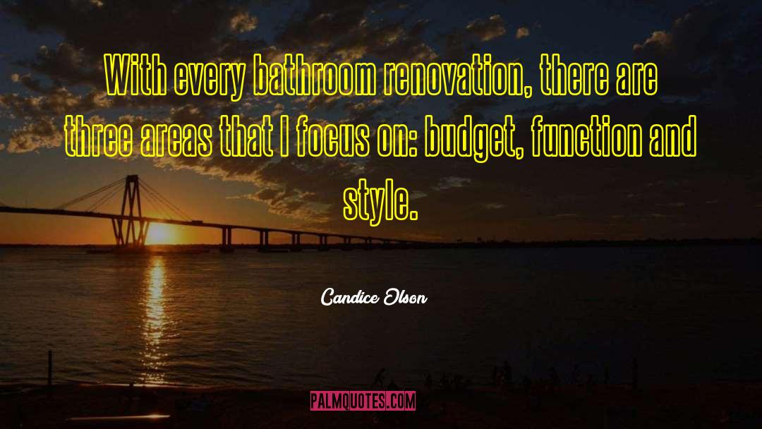 Renovation quotes by Candice Olson