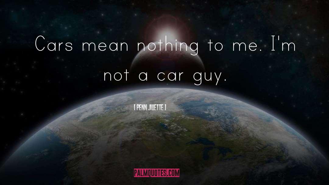 Rental Car quotes by Penn Jillette