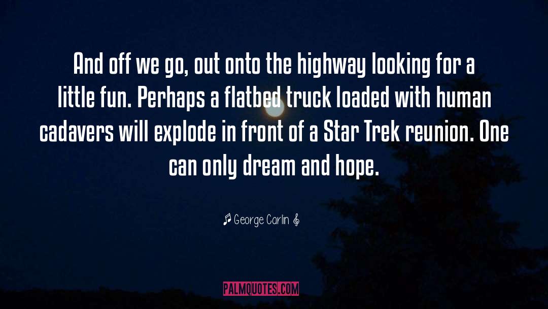 Rental Truck quotes by George Carlin