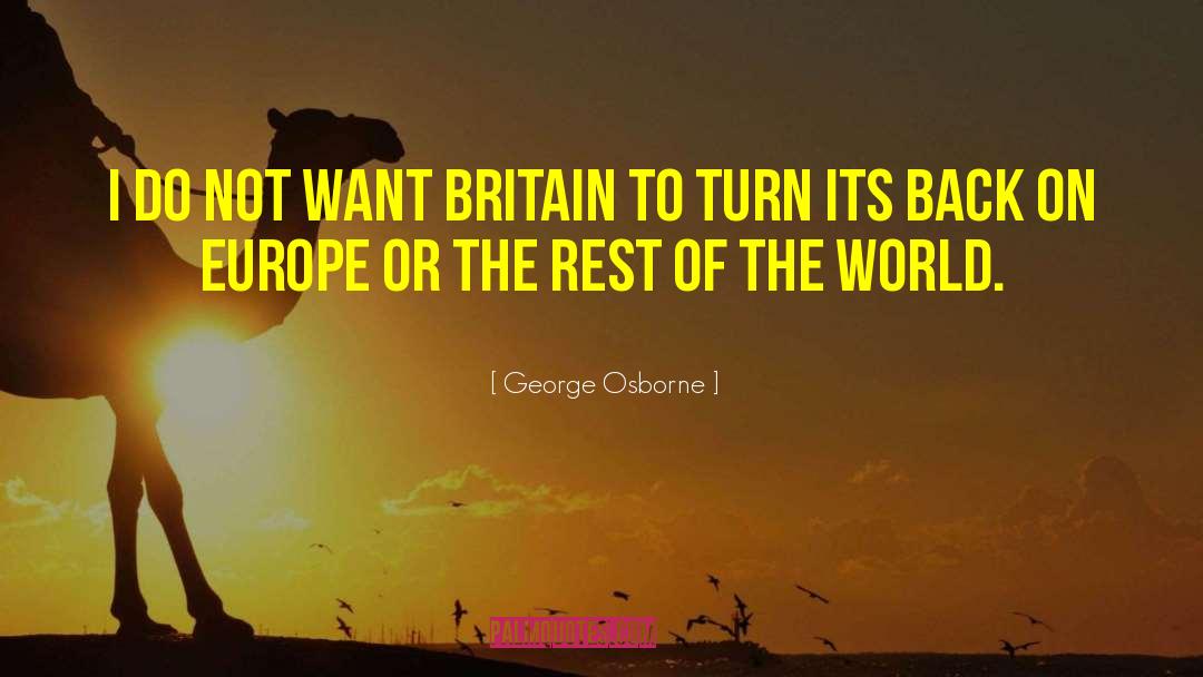 Repairing The World quotes by George Osborne