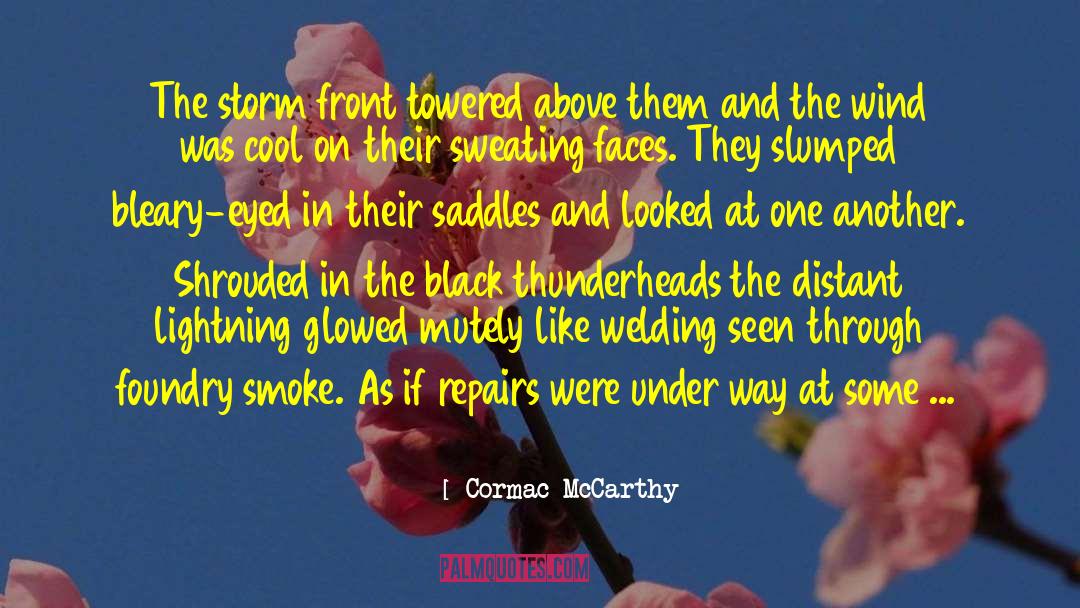 Repairs quotes by Cormac McCarthy