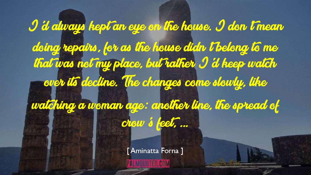 Repairs quotes by Aminatta Forna