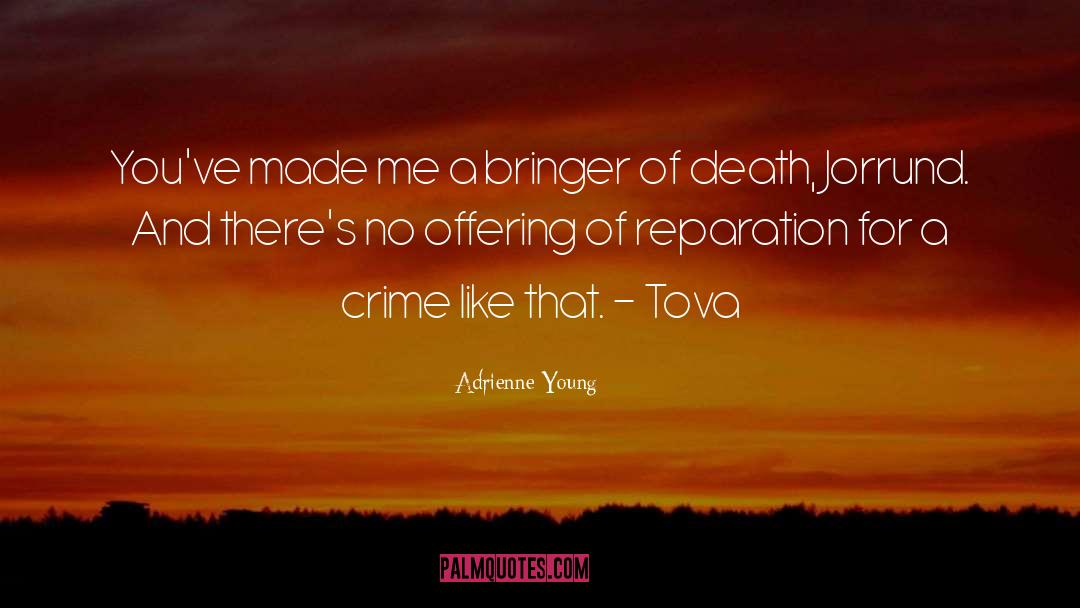 Reparation quotes by Adrienne Young